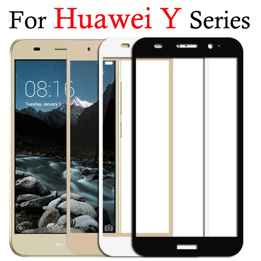 Защитное стекло для Huawei y3 2017 huawei 2018 Y6 ii Y 3 закаленное защиты экрана 6ii пленка 9H |
