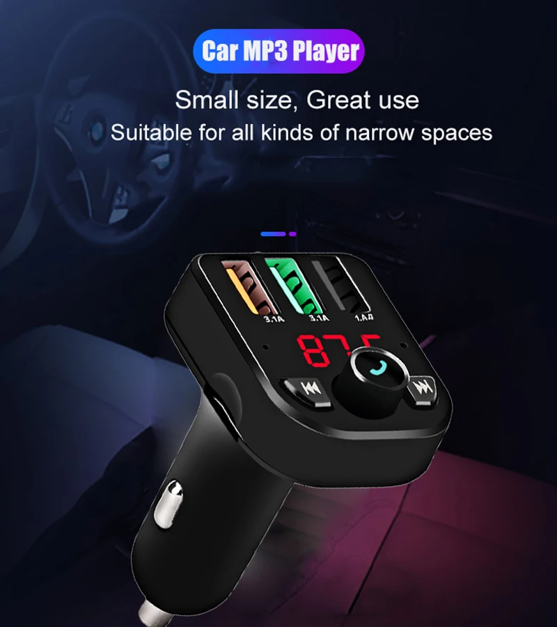 E0029 Bluetooth Handsfree FM modulator (10)