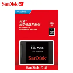 Sandisk SSD Plus Внутренний твердотельный жесткий диск SATA III 2,5 "120 ГБ 240 ГБ 480 ГБ ноутбук твердотельный диск SSD