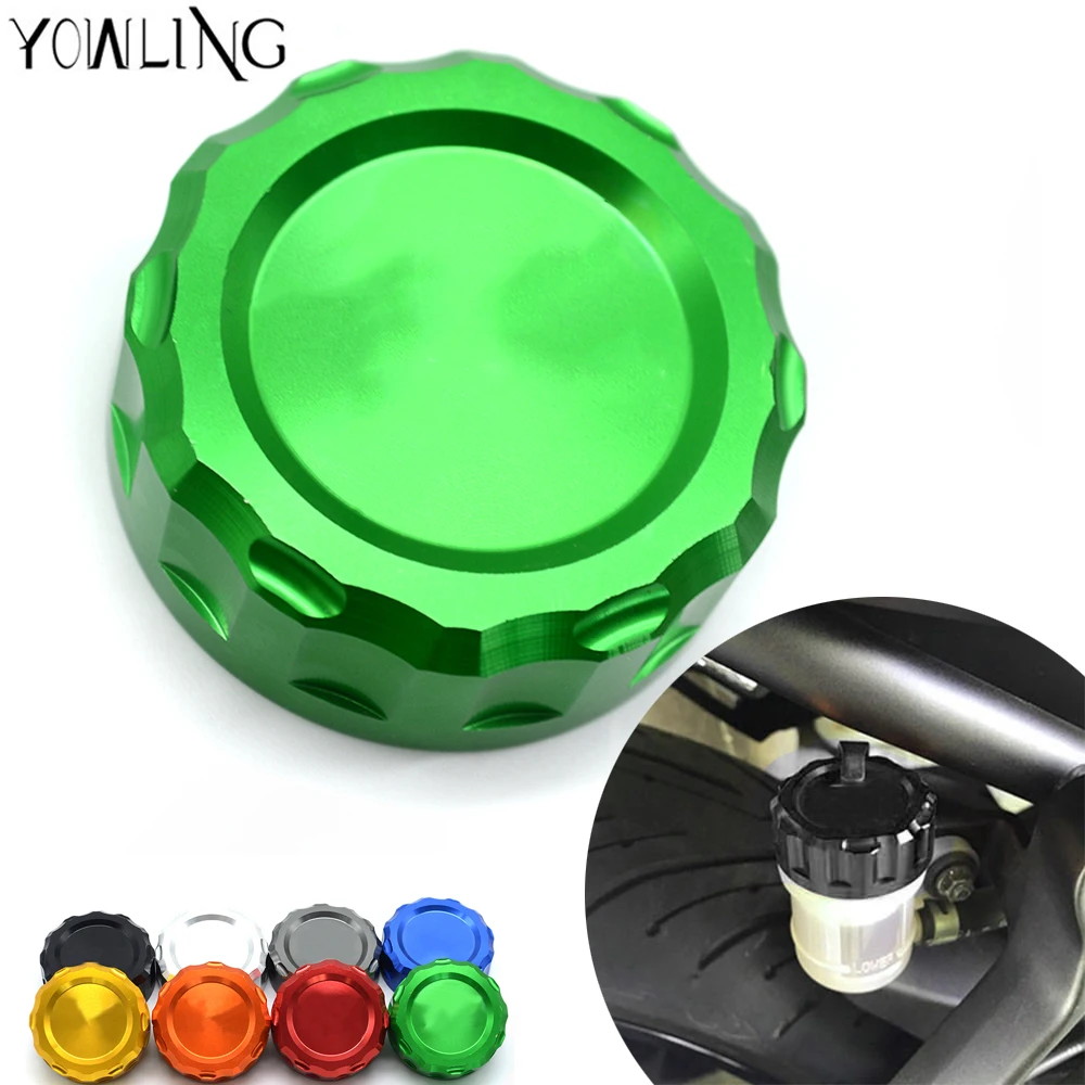 

For Kawasaki Z1000 Z1000SX ZX10R 2008-2014 Z750 Z750R Z800 ZX6R ZX300R Z900 Motorcycle CNC Front brake Fluid Reservoir Cap Cover
