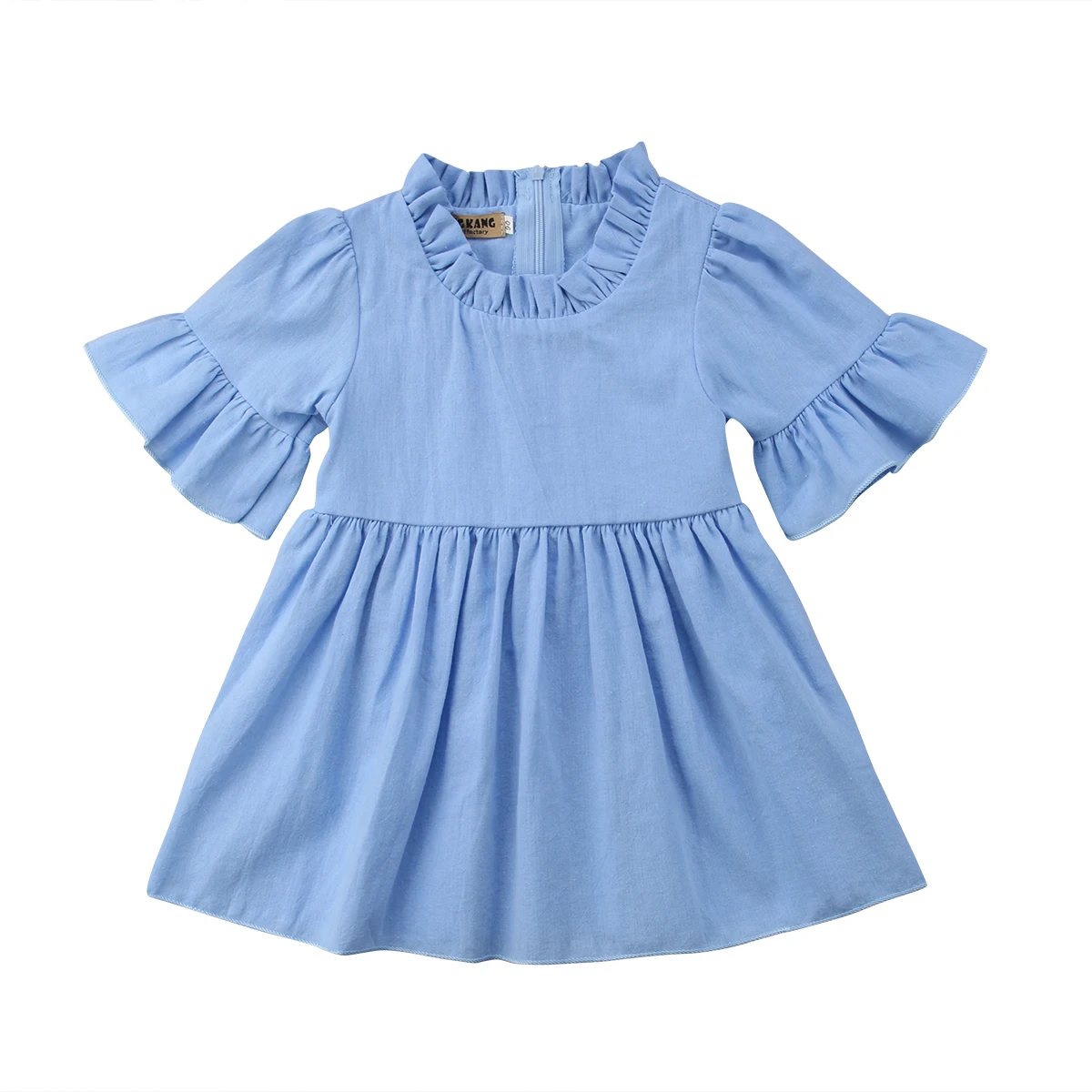 Toddler Baby Kids Girl Summer Short Sleeve Princess Party Casual Dress