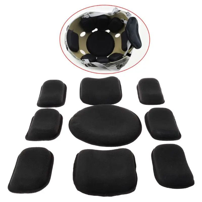 

EVA Helmet Liner Pads Protector Sticker Helmets Cushion Support Head Protection Tactical Tackle Outdoor Hunting Accessories Set