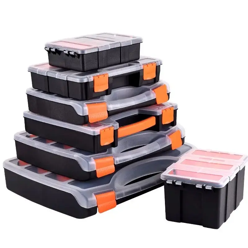 Practical ABS plastic screw tool storage box with locking screwdriver hardware accessories toolbox auto repair tool box Practical ABS plastic screw tool storage box with locking screwdriver hardware accessories toolbox auto repair tool box