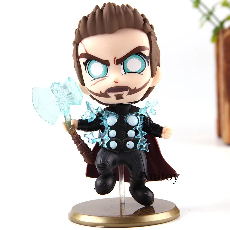 

Marvel Avengers Infinity War Thor Bobble Head Cosbaby Hot Toys Figure Action PVC Collection Model Toys