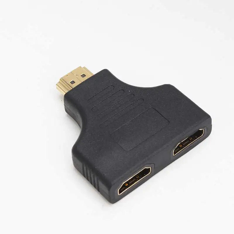 Сплиттер Sovawin HD от 1 до 2 HDMI переходник с штекера на гнезда Переходник штекер