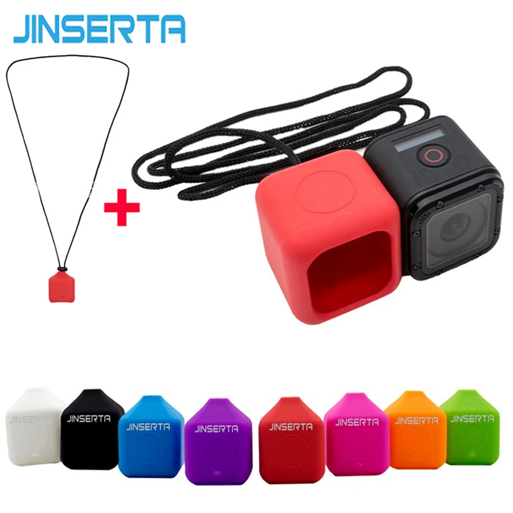 Силиконовый защитный чехол JINSERTA для Gopro Hero 4 силиконовый 5 S sio + sling | Электроника