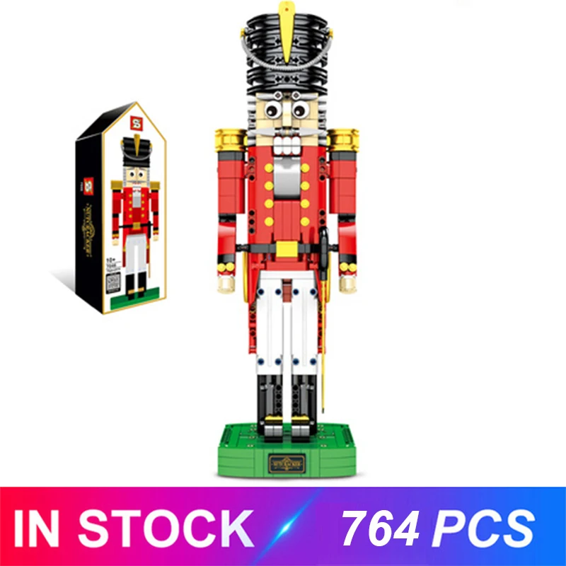 

Nutcracker Employee Figure Model Compatible LeSet 4002017 Technic Creator Building Blocks Bricks Educational Toys Gifts