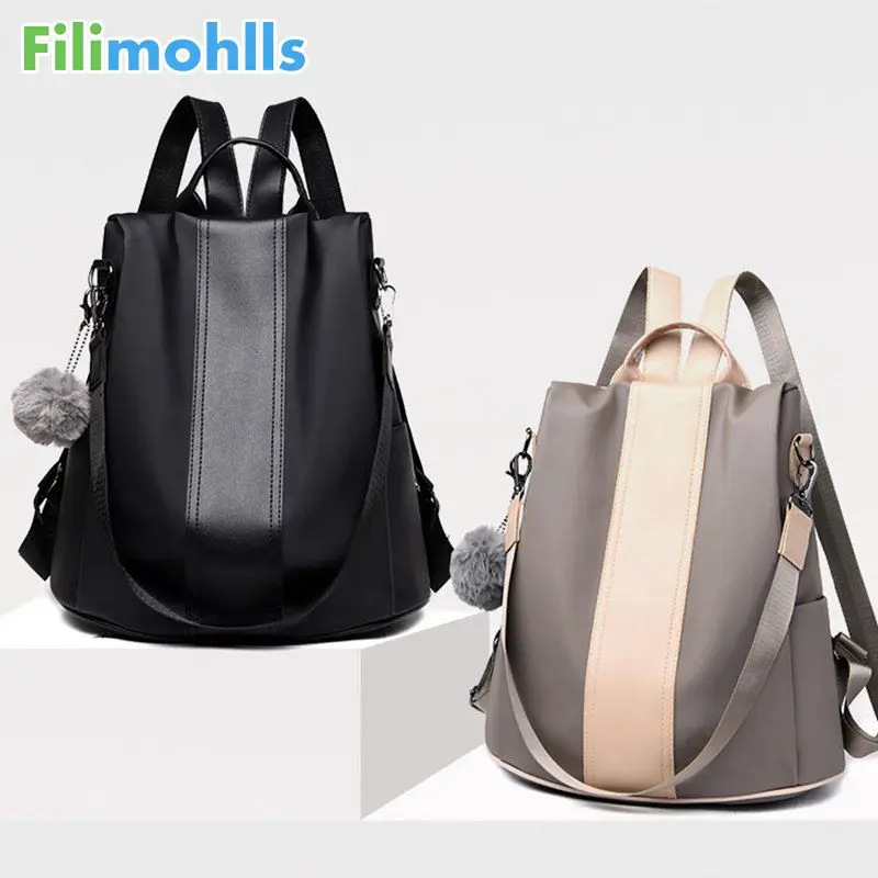 

Waterproof Casual Women Backpack Purse Anti-theft Rucksack Mochila Feminina Light School Shoulder Bag for Teenagers Girls S1906