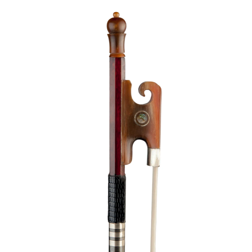 Naomi Pernambuco деревянный лук в форме феникса лягушка с бычьей костью двойной рыбий глаз черный и белый серебряный провод обмотки для 4/4 скрипки лук