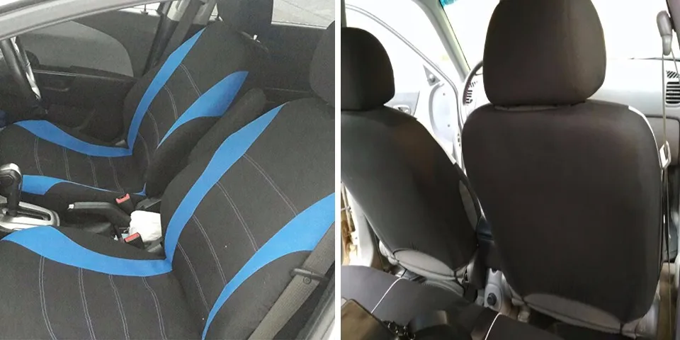 GKMHiR Чехлы для автомобильных сидений, полный набор защитных чехлов для автомобильных сидений, чехлы для автомобильных сидений, универсальные автомобильные аксессуары, Стайлинг автомобиля