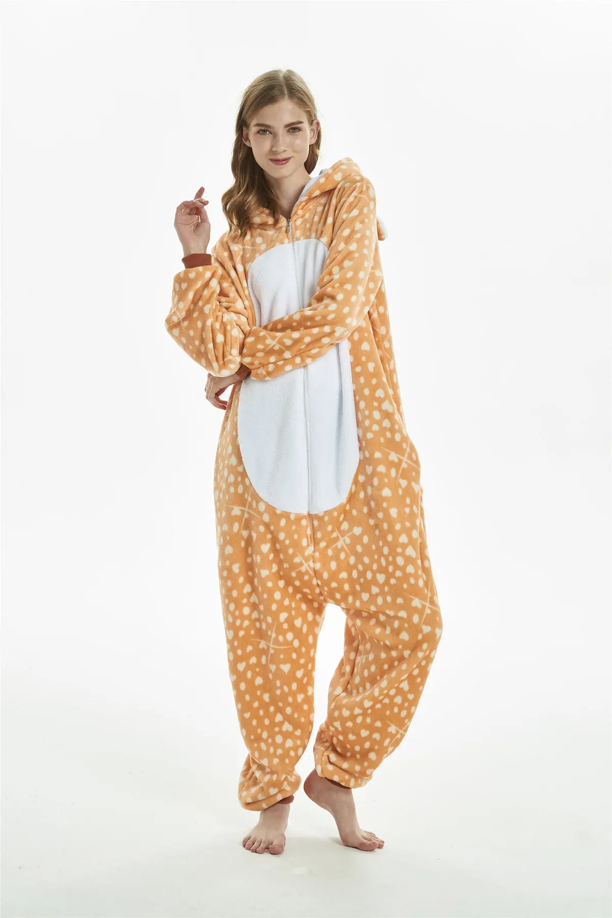 3 кигуруми Единорог Медведь Олень кошка собака пижамы для взрослых Косплей Костюм Onesie пижамы Домашняя одежда для вечеринок для женщин и мужчин пижамы