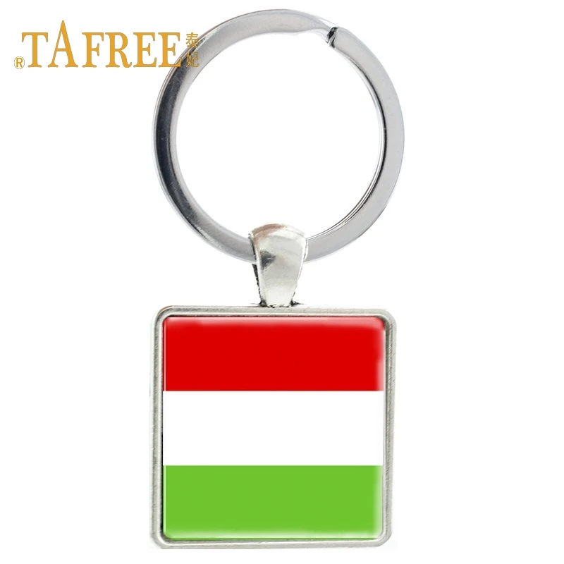 Tafree, модные квадратные Брелки с флагом, греческий Jordan Kuwait, брелок с Исландским брелоком, брелок-сувенир, брелок для ключей, ювелирные изделия FG35 - Цвет: FG38