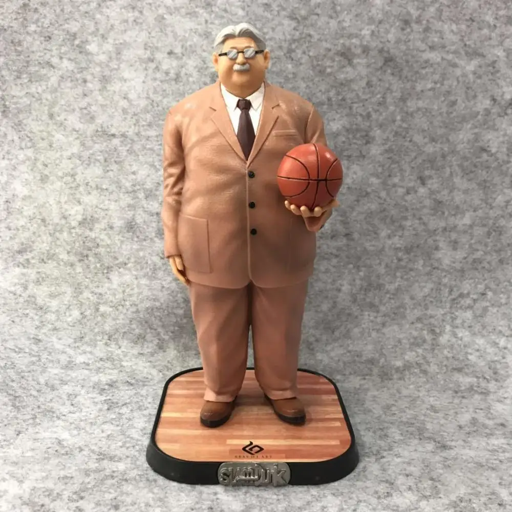 Аниме Фигурка 21 см Slam Dunk Anzai Sensei мультфильм ПВХ фигурка Коллекционная модель