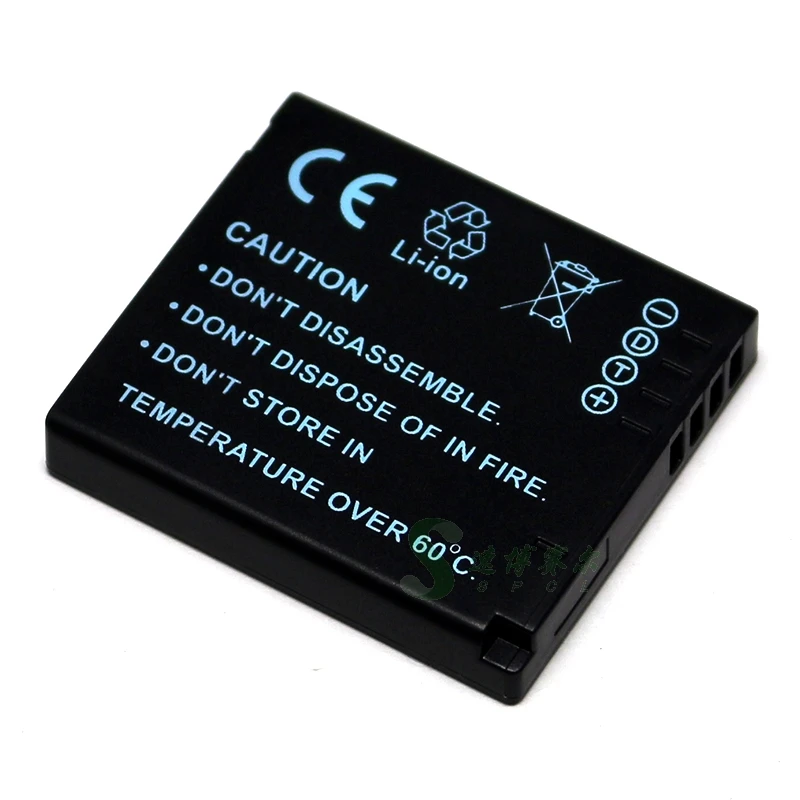 DMW-BCF10E Battery + USB Charger for Panasonic DMC-F3 DMC-FH1 DMC-FS10 DMC-FS62 DMC-FT4 DMC-FX75 Camera Replace CGA-S/106C