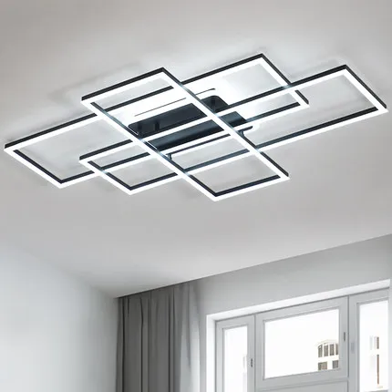 Люстра освещение для гостиной спальни Luminarine avize lustre de plafond современная алюминиевая волна Lustre Avized люстра