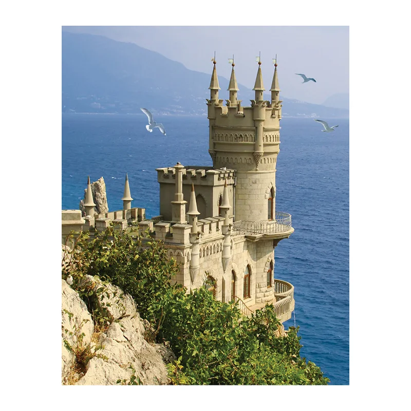3D diy Diamond Embroidery diamond Painting Cross Stitch Castle Picture Diamond Mosaic pattern arts and crafts home decor gift