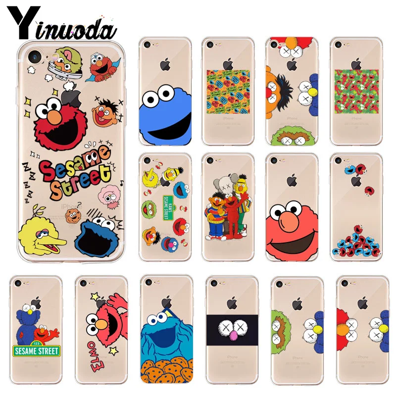 11pro MAX Улица Сезам Новинка чехол для телефона Fundas Apple iPhone 8 7 6 6S Plus X XS 5 5S SE XR