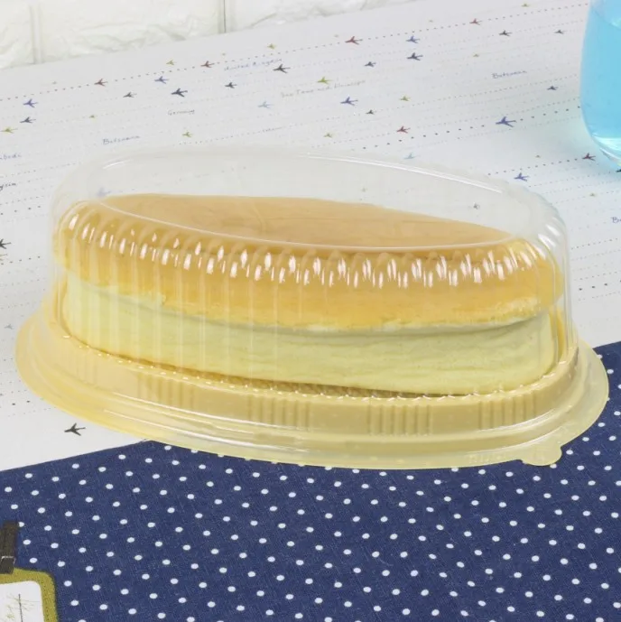 50 шт. Одноразовые Пластиковые Кондитерские коробки для выпечки|cake roll|plastic cakeplastic