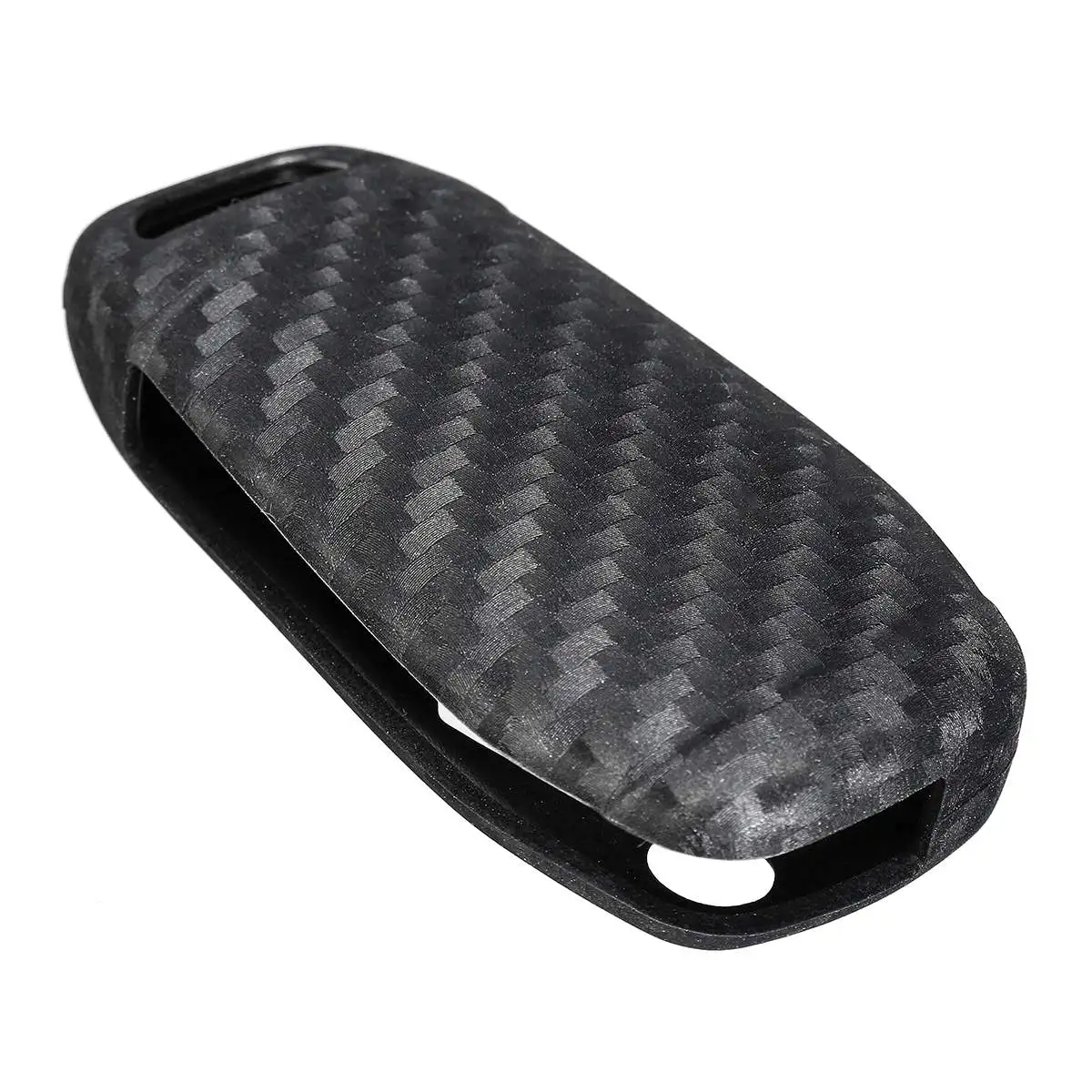 1 Pcs Carbon Silicone Car Key Fob Cover Case Skin Shell 5 Button for Ford F150 F350 F450 F550 for Mustang for Fiesta Styling