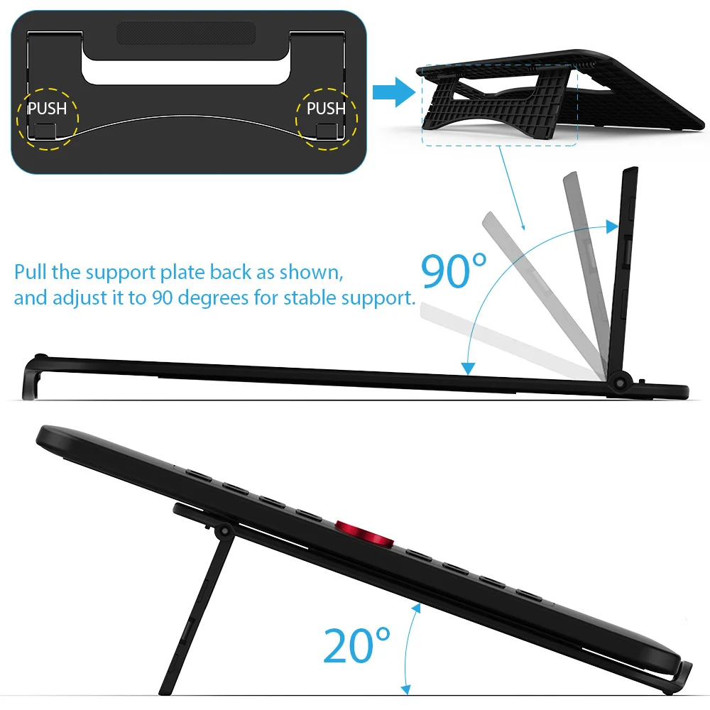 Xppen Desenho Suporte Pen Display Stand Titular para 15 Polegada Gráfico Tablet Monitor Artista 15.6 Pro - Imagem 2