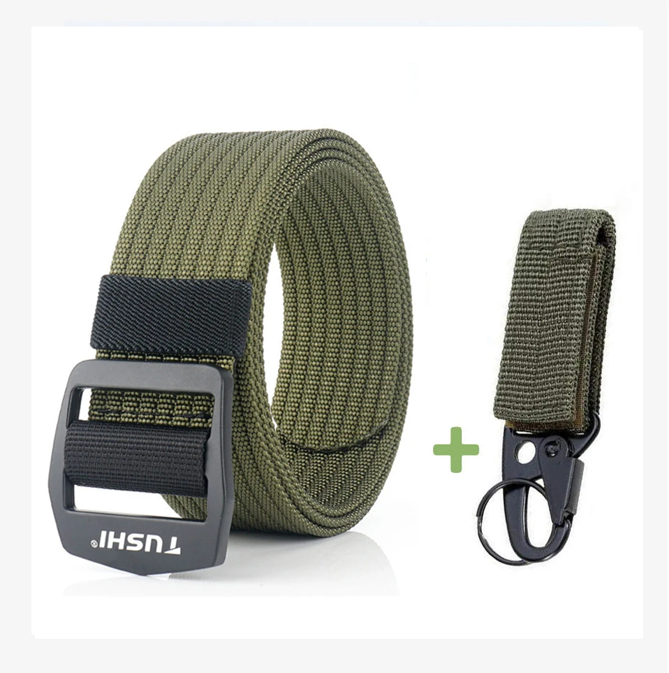 mens red belt 2020 New Casual Men Canvas Belt Adjustable Army Belt For Trousers Outdoor Nylon Tactical Belts Metal Buckle Military Waist Belt crocodile skin belt
