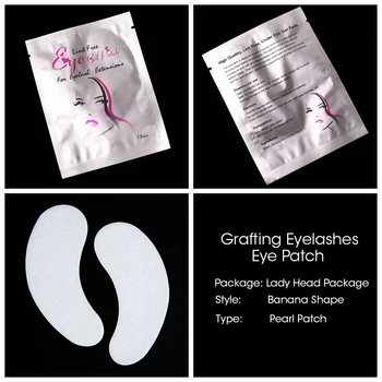 

Slim Eyelash Patches for Woman False Eyelash Grafting Lint Free PadsLash Tools under Eye Lashes Paper Patches 2