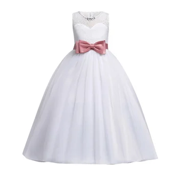 

Wedding Dress For Girl Kids Girl Princess Dress Elegant Party Formal Vestido Birthday Gift