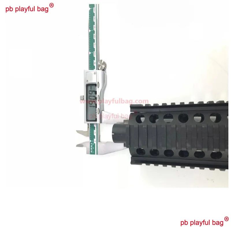 Игривый мешок открытый инструмент захвата солдат передний MK18 нейлон fishbone10inch резьбовой Разъем воды пуля модифицированный фитинг OA35
