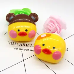 Модный чехол dudu duck с 3D мультяшными контактными линзами