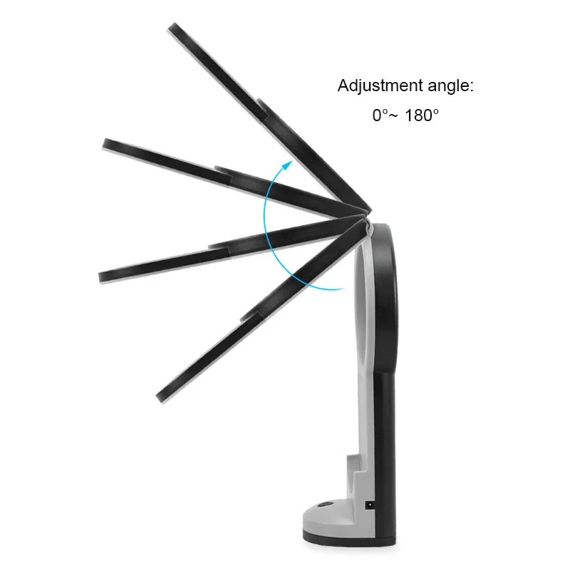 3X/6X/4.5X Складная лупа USB 2 объектива с высокой мощностью светодиодный настольный светильник увеличительное стекло для чтения карт и книг визуальная помощь