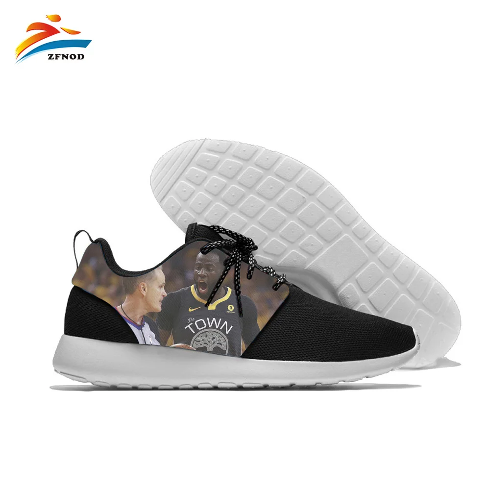 

Men vulcanized shoes Draymond Green Aspas3d Printed shoes Sweat-Absorbant Mens New Fashion 2019 Spring/summer shoes