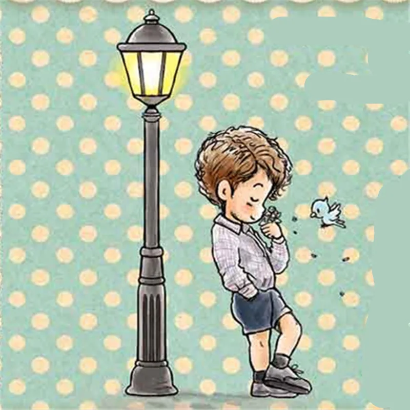 

Cartoon Angel girl pattern Transparent Clear Stamp DIY Silicone Seals Scrapbooking Card Making Photo Album Decoration