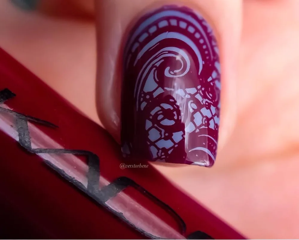 KADS Горячие Продажа Nail Art Шаблона Ногтей Штамповки Stamp Плиты Печати Трафареты