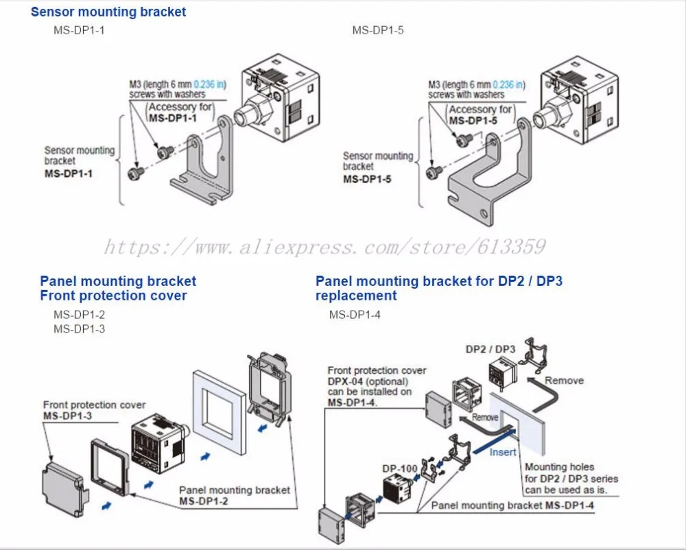 MS-DP1-1 MS-DP1-2 MS-DP1-5 скобы для крепления панели Передняя защитная крышка 100% Новый оригинальный