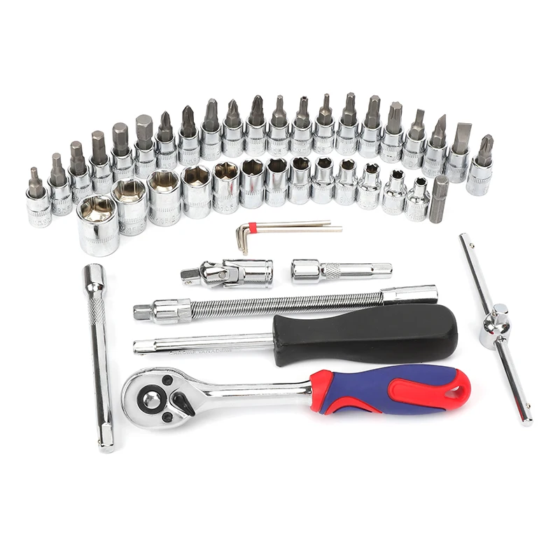 WORKPRO 46PC Tool Set 1/4" Sokcet Set Household Tool Set Home Repair Kits Bicycle Tools WORKPRO 46PC Tool Set 1/4" Sokcet Set Household Tool Set Home Repair Kits Bicycle Tools