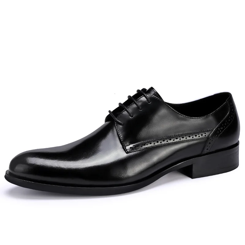 «Sapato formal de couro genuíno para homens,