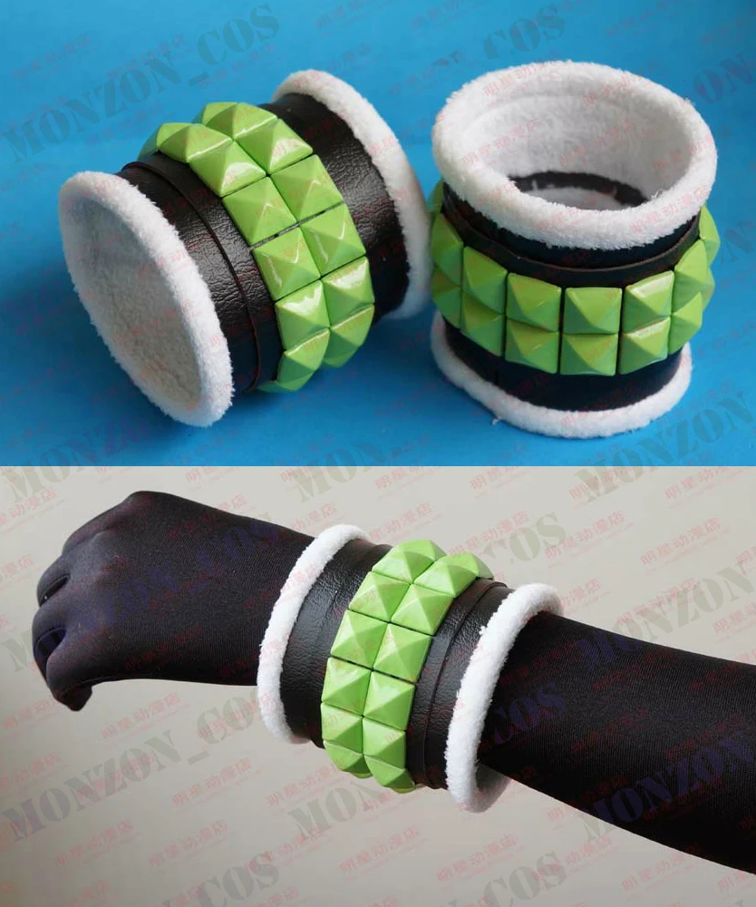 

Free Shipping 2pcs DRAMAtical Murder DMMD Noiz Cosplay Wrist Strap Bracelet