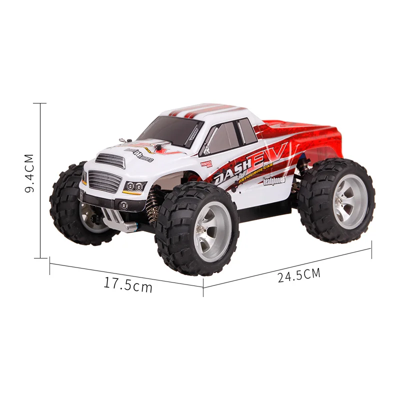 Wltoys A979 B Радиоуправляемый автомобиль 1:18 2 4G 4WD 70 км/ч пульт дистанционного