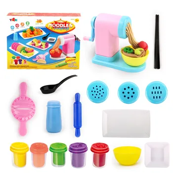 

Noodle Machine Maker Tool Slime Clay Dough Set Modeling Clay Kit Kitchen DIY Magic Dough Non-Toxic Play Dough Christmas Gift