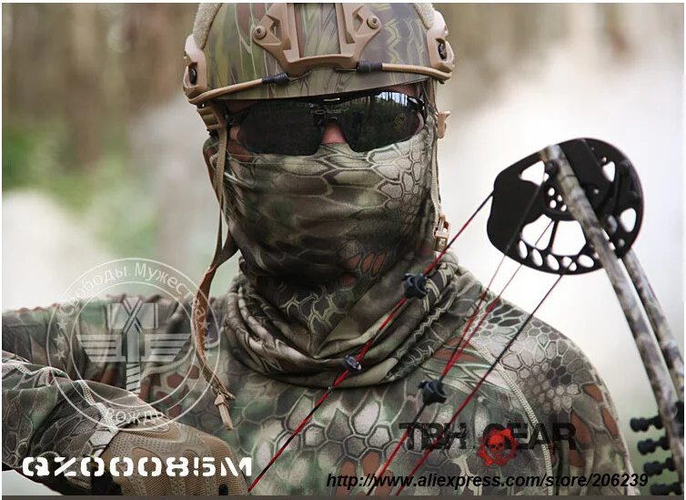 Шейный платок Warchief Kryptek Быстросохнущий Многофункциональный шейный для активного