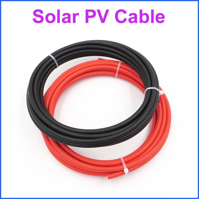 

50m 4mm2 Solar Cable,total a lot 50M Red or 50M Black for PV Solar Panel System TUV Approved certification