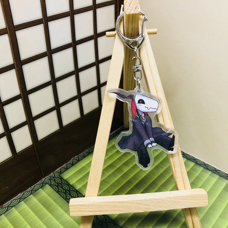 Anime The Ancient Magus' Bride Key Chain Chise Hatori Elias Ainsworth Keyring Key Chains (1)