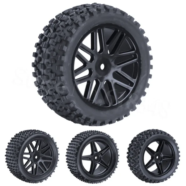 Cheap 4pcs/Lot RC Buggy Tires Wheels 12mm Hex For RC 1:10th Off Road Car Electric Power HSP XSTR Pro 94107 Cheap 4pcs/Lot RC Buggy Tires Wheels 12mm Hex For RC 1:10th Off Road Car Electric Power HSP XSTR Pro 94107