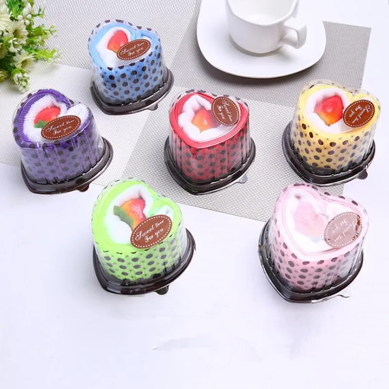 

Candy Cake Lollipop Rose Flower Shaped Towel Hand Towel Face Towel Kids Birthday Favor Party Gifts Christmas Halloween
