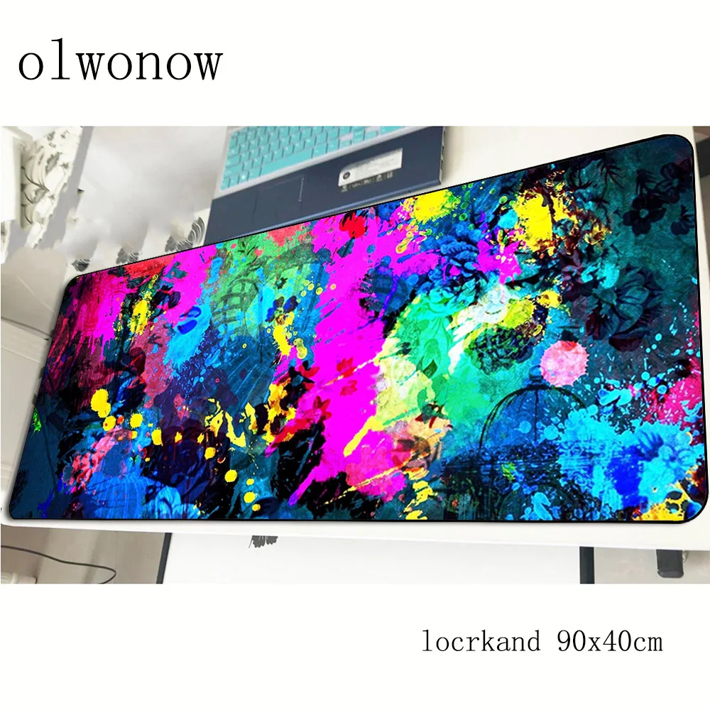 Коврик для мыши 90x40 см подставка под запястье игровой коврик большой