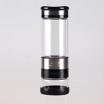 

tea Drinking Bottle / Glass Insulation Separation Double Clay Cool Elegant Portable Tea Making Bottle 400ML S