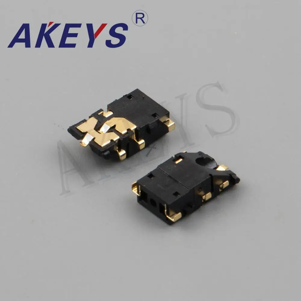 PJ-3617 5 pin paster outlet 3.5mm earphone jack interphone for micro usb frequency jack switch sinking plate