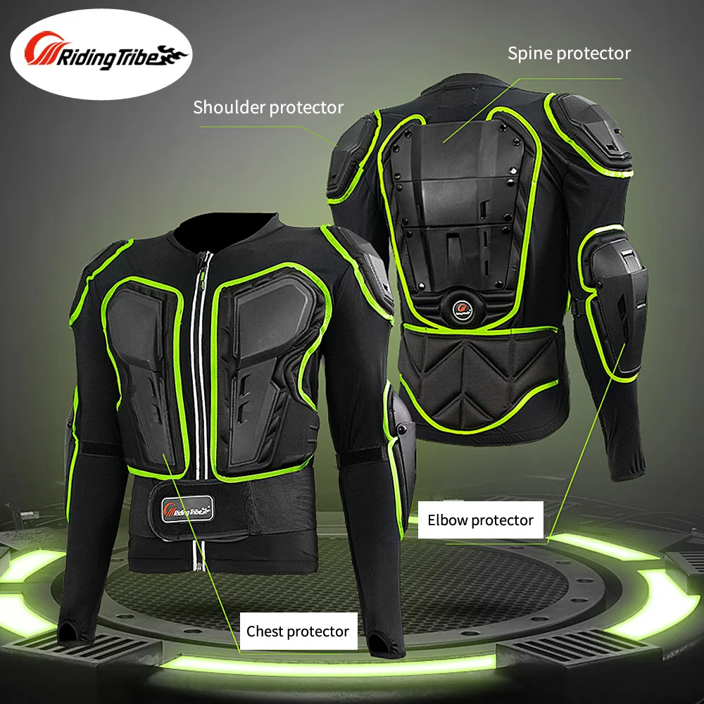 

Riding Tribe Motorcycle Body Armour Elastic Moto Riding Jacket Motorbike Racing Protective Clothes Men Woman's Protector HX-P20
