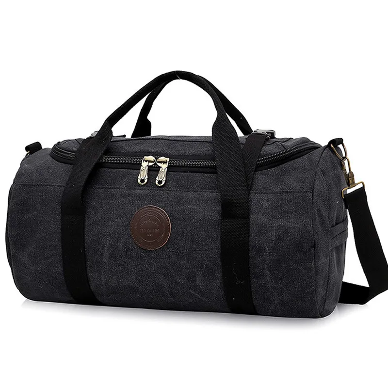 Buy 28L Large Capacity Canvas Gym Bag Men Women