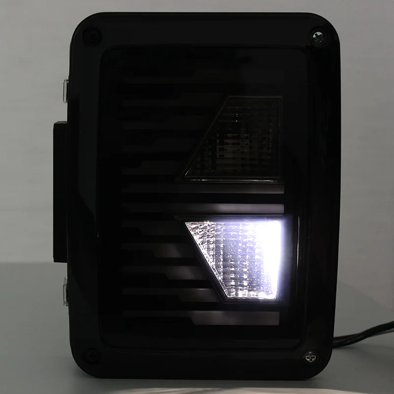 USAEU edition reverser brake turn signal LED tail light For Jeep wrangler LED Tail Light With Brake Turning Reverse light (12)